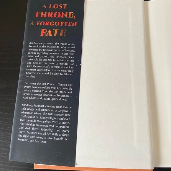 Forged in Fire and Stars by Andrea Robertson Hardcover Book - Picture 2 of 7